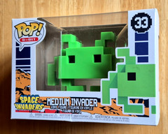 Funko Pop! Medium Invader Space Invaders 8-bit #33 FREE SHIPPING Gamestop
