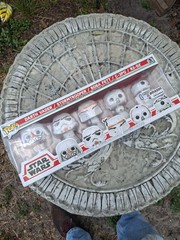 NIB 2022 Funko Pop! Star Wars Holiday Snowman 5 Pack Amazon Exclusive Vader