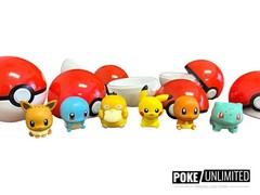 Pokémon Funism: Palmsize Wonders Figurine With PokeBall Vol.1 Display (Chinese)