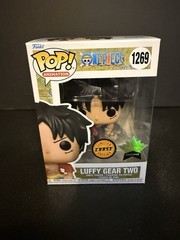 FUNKO POP ! LUFFY GEAR TWO 1269 CHASE EDITION FUNDOM EXCLUSIVE