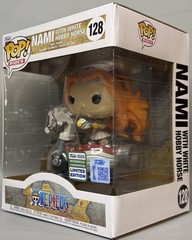 Funko Pop! Rides One Piece Nami with White Hobby Horse (Deluxe) #128