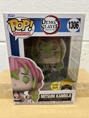 Funko Pop! Demon Slayer Mitsuri #1306 Glow Fundom Exclusive with Protector