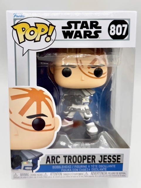 Funko Pop!: Star Wars The Clone Wars – ARC Trooper Jesse #807 – New