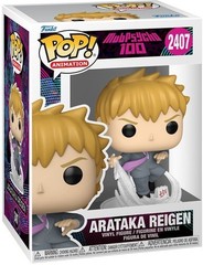 Funko POP! Anime: Mob Psycho – Arataka Reigen [New Toy] Vinyl Figure, Collecti