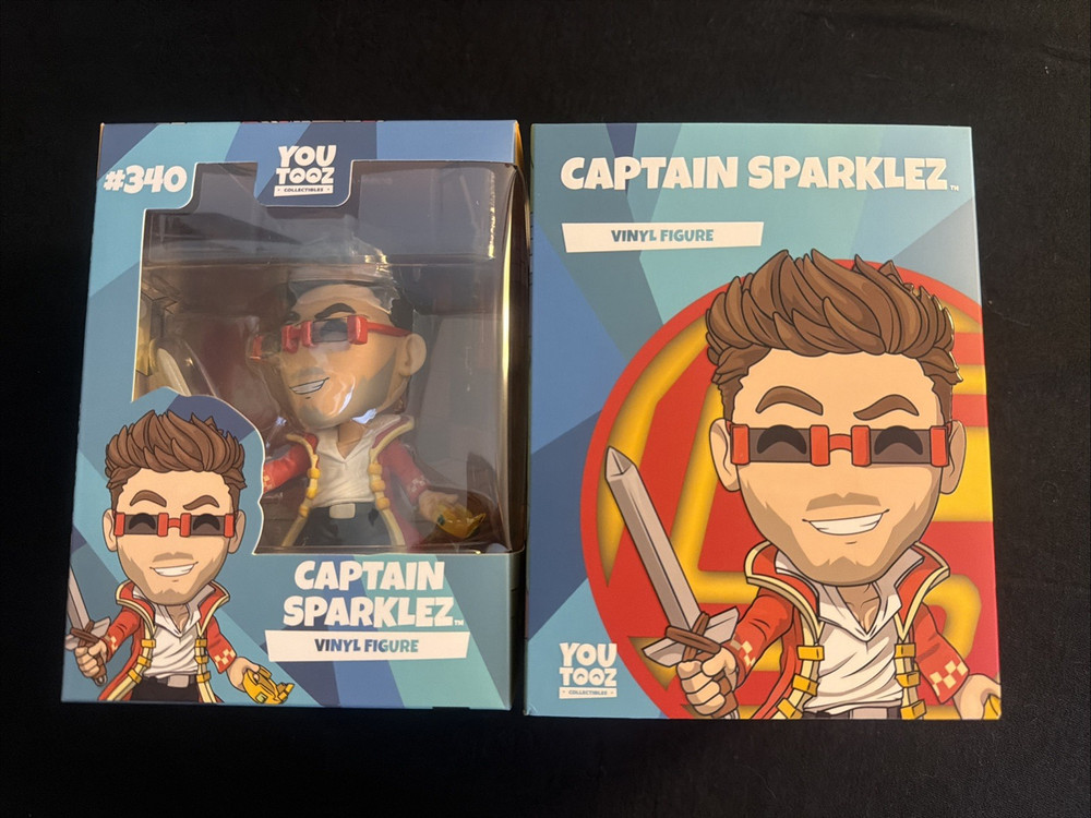 Youtooz #340 Captain Sparklez Gaming Vinyl Collectible Figurine