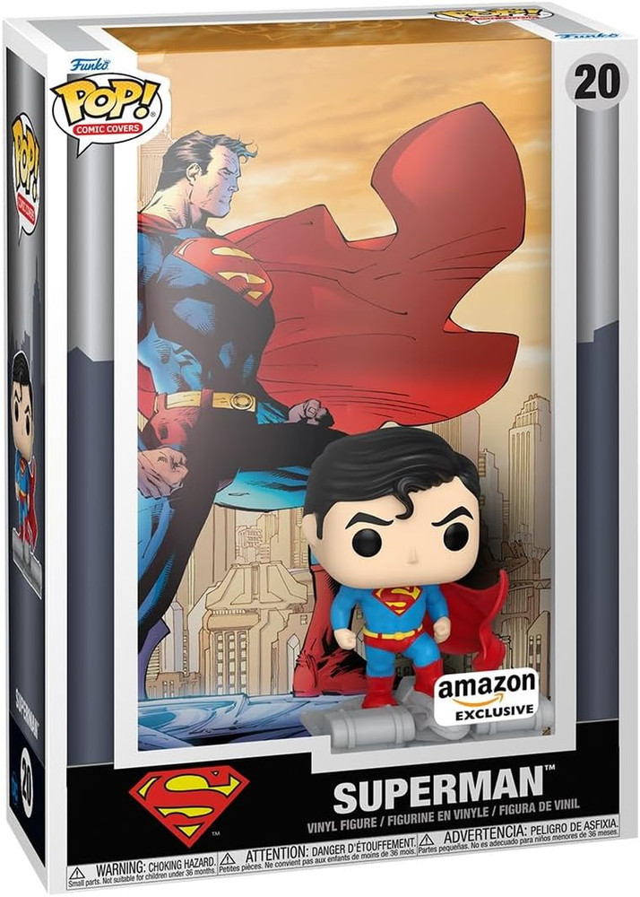Funko Pop Comic Cover: DC – Superman 85Th Anniversary – DC Comics – Amazon Exclu