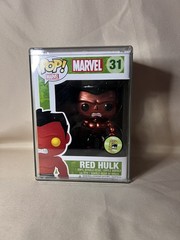 #31 Red Hulk SDCC Exclusive 2013 Metallic Funko POP LE: 1 of 480 Marvel