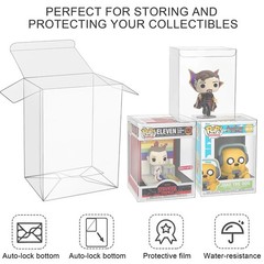 Lot 5 20 50 100 For Funko Pop Protector Cases 4″ inch Vinyl Figures Collectibles