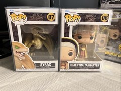 Funko Pop! House of the Dragon Rhaenyra Targaryen #06 + Syrax #07 Mint 🐉🔥