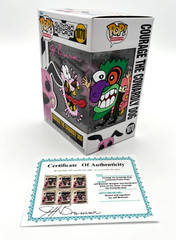 Jeff Brennan Signed Funko: Cartoon Network – Courage the Cowardly Dog #1070
