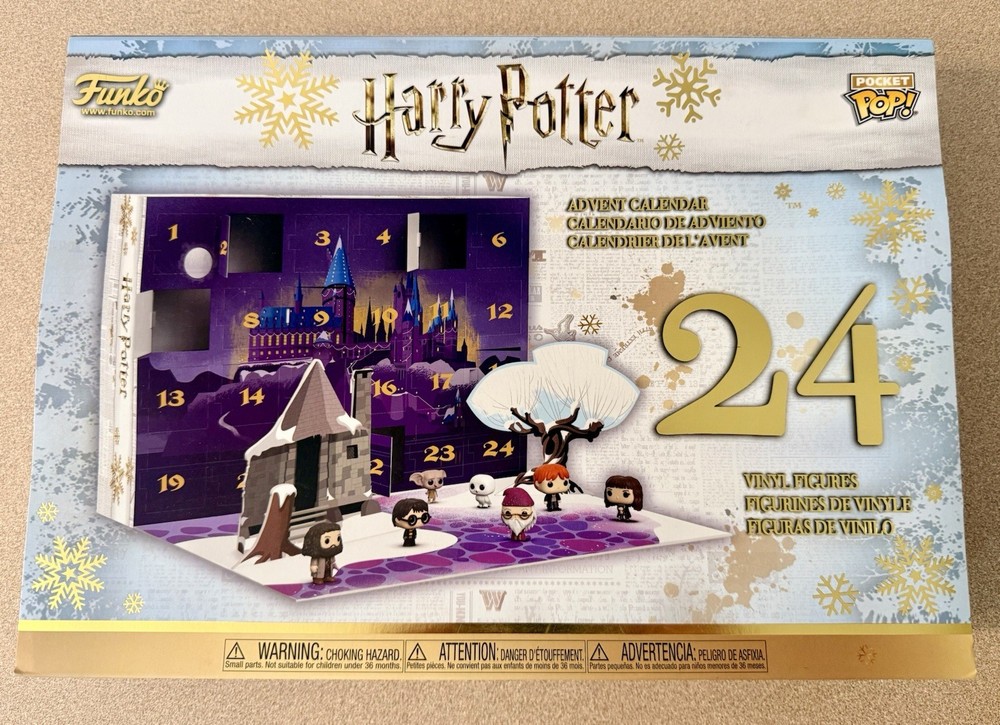 Funko Pocket Pop Harry Potter Advent Calendar 2018 Complete 24 Mini Figures⁠