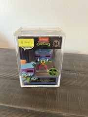 Funko Pop Digital #04 TMNT Bebop Black Light Legendary 1467 Pop Protector MINT