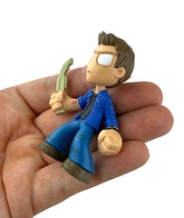2015 Funko Mystery Mini Supernatural Dean Winchester Quantum Mechanix Figure