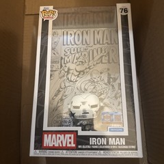 Funko Pop! Comic Covers Marvel Iron Man #1 (Black & White) LE 750, In-Hand