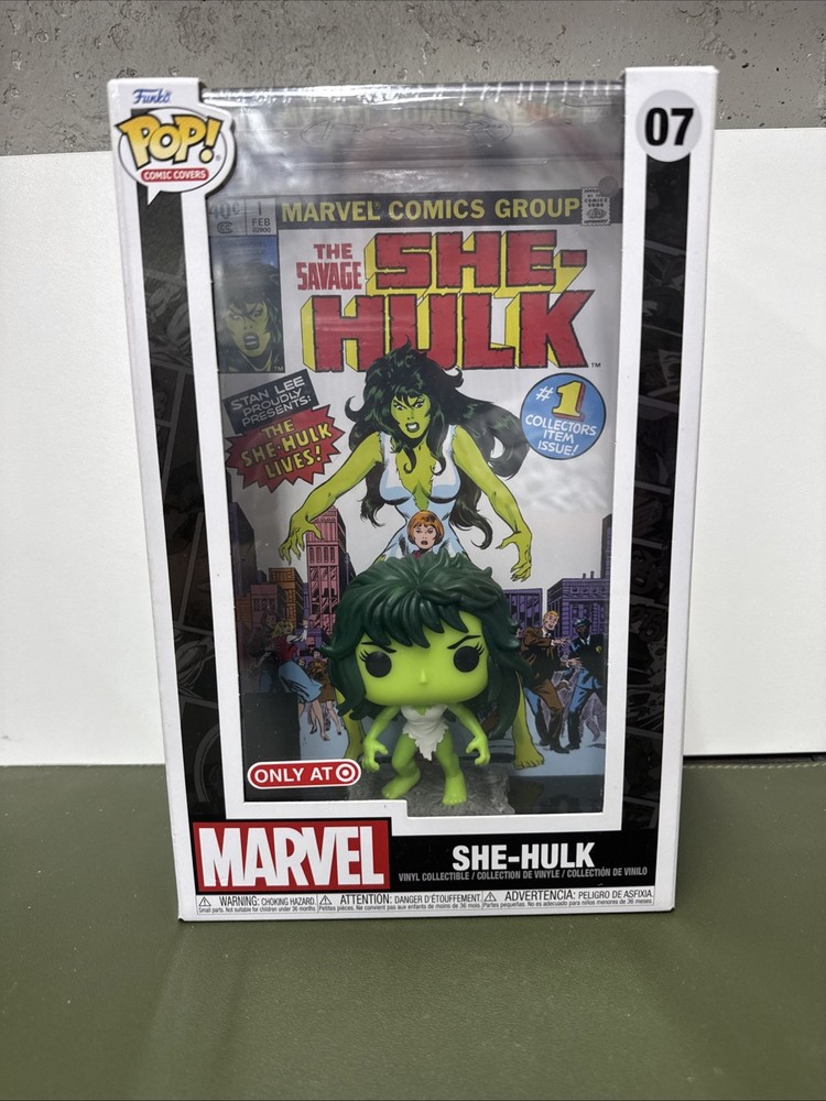 Funko Pop! Comic Book Cover: Marvel – She-Hulk – Target (Exclusive) 07