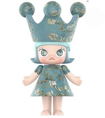 POP MART MEGA ROYAL MOLLY Van Gogh Museum Almond Blossom 400% Figure