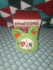 DEMON STITCH Vinyl Face Plush Collectible Keychain Clip-On Blind Box OPENED NEW