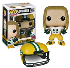Funko Pop! NFL: Green Bay Packers – Clay Matthews