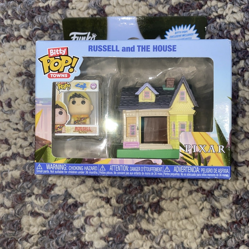 Funko Multiple: Pixar – Bitty Pop! Towns Russell and The House