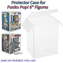 6 inch Protector Cases For Funko Pop! 6″ Figures Plastic Display Vinyl Box 0.5mm