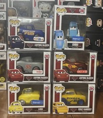 Funko Pop Cars 3 Lightning McQueen 282 283 Cruz 284 Luigi 285 Guido 286 W Protec