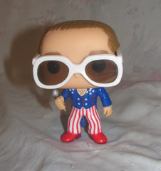 Funko Pop Rocks Music #63 Elton John, Red White Blue, Canada U.S.