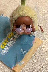 Pop Mart Cry Baby Plush Toy One Size Yellow Brown