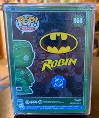 Robin Funko Pop! DC Super Heroes #568 2025 Summer Convention w/wrapped hard case