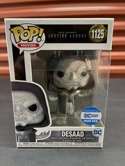 Funko Pop! #1125 Desaad Metallic Zack Snyder Justice League DC Shop LE 1/4500
