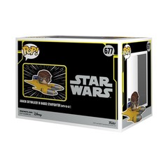 Funko POP! Ride Deluxe: SW – Anakin in Naboo Sarfighter with R2-D2 – Star Wars –