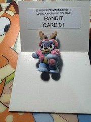 BLUEY FUZZIES SERIES 1 ~ FLOCKED 1.5″ FIGURES ~ PICK FROM CHOICE LIST OVER 60+