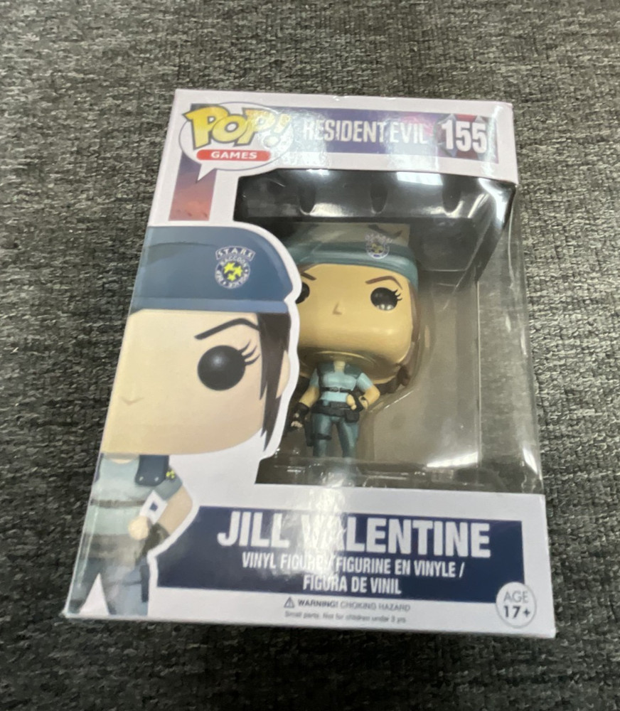 Jill Valentine 155 Resident Evil 20th Anniversary 2016 Funko Pop Figure New Mint