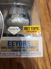 Funko Pop Eeyore #254 Diamond Collection Hot Topic Exclusive Disney Winnie Pooh