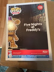 Funko Pop 1150 Five Nights at Freddy’s Fredbear Entertainment Exclusive LE9500