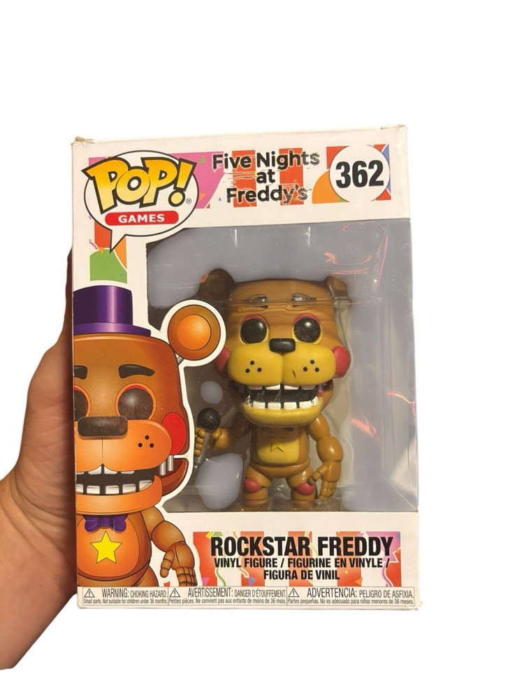 Funko Pop! Vinyl: Five Nights at Freddy’s – Freddy Fazbear (Rockstar) #362