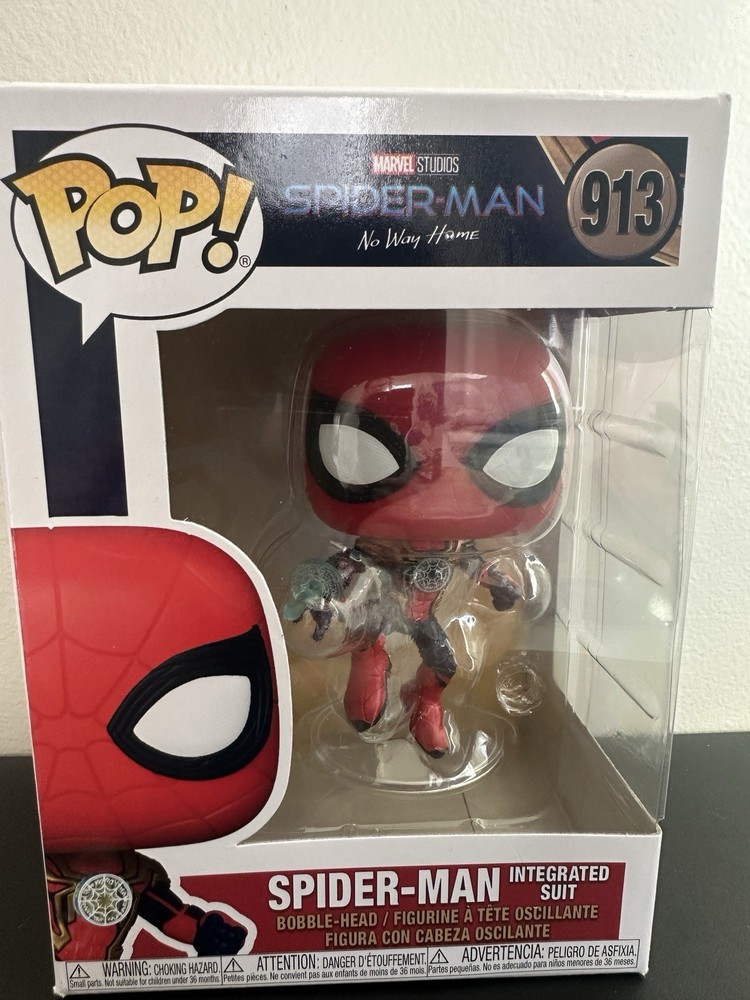 Funko Pop Marvel Spider-Man No Way Home Integrated Suit #913 Vinyl Figure