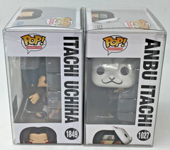 Funko Pop! Naruto Anbu Itachi #1027 Itachi Uchiha #1849 Chalice EX Set of 2