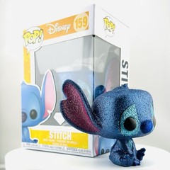 Funko Pop Disney Stitch #159 Diamond Collection Glitter Hot Topic Exclusive NIB