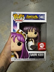 FUNKO POP! ANIME: Saint Seiya Athena (Saori Kido) in Diamond Collection Glitter