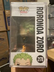 Funko Pop Roronoa Zoro Hot Topic Exclusive LE 3500 #2178 One Piece & Protector