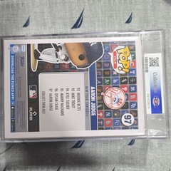 Funko Pop! MLB Aaron Judge Yankees #97 PSA Graded Cert 02102874