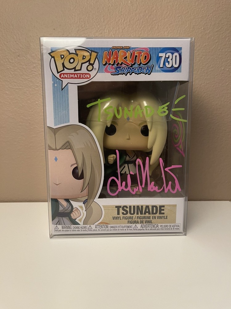 Tsunade Funko Pop! #730 SIGNED Naruto Shippuden Anime