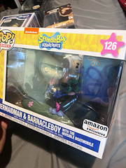 Funko Pop! Rides SpongeBob Mermaid Man & Barnacle Boy Amazon (Exclusive) #126