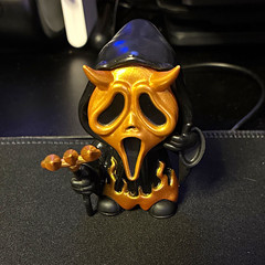 Scream Ghost Face Mystery Vinyl Culturefly Spirit Halloween GOLD CHASE RARE!