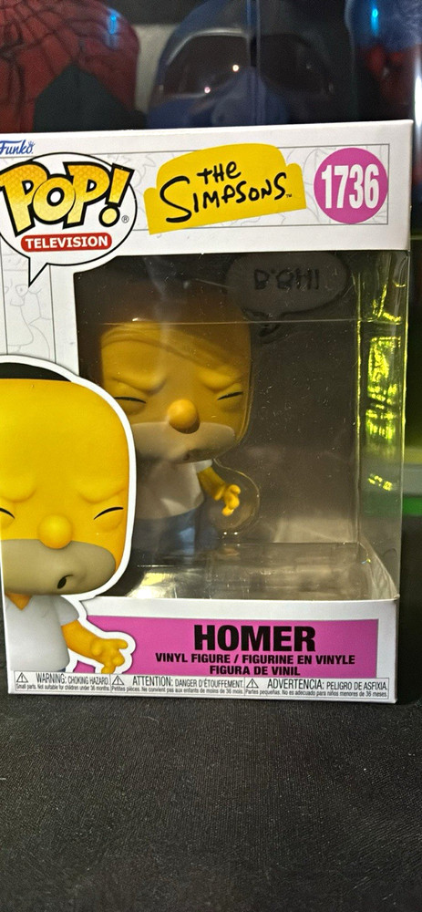 Funko Pop! Vinyl: The Simpsons – Homer Simpson #1736 Television Figure