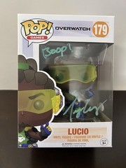 Funko Pop Overwatch Lucio Signed Jonny Cruz Autograph JSA Auth. #179