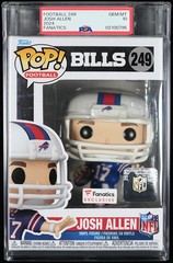 2024 Funko Pop JOSH ALLEN 249 Football Fanatics Exclusive PSA 10