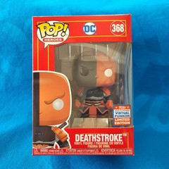 NEW! OFFICIAL VIRTUAL FUNKON 2021 FUNKO POP! HEROES DC – DEATHSTROKE SDCC