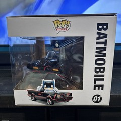 Funko Pop Rides Dc Heroes Batman Classic Tv Series Batmobile #01