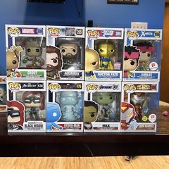 Lot Of 8 Marvel Dc Superhero Funko Pop 630 475 451 680 1086 395 205 399 Iron Man
